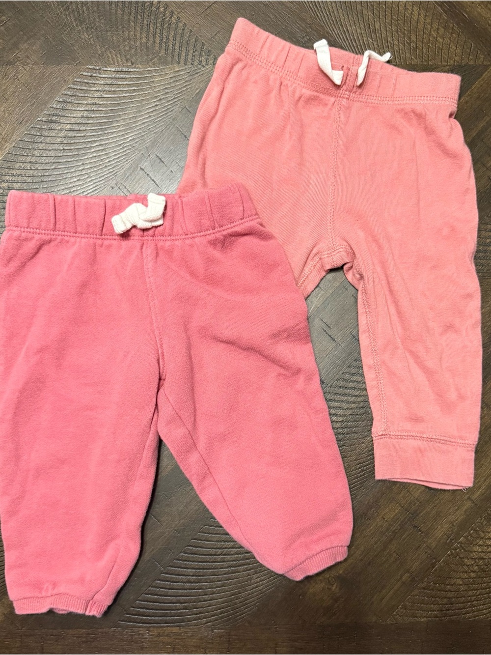 Carter's Pink and Coral Jogger Pants - Set of 2
